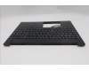 Lenovo 5M11S10280 C-Cover with keyboard, Danish, Black, UK