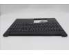 Lenovo 5M11S10286 C-Cover with keyboard, German, Black, UK