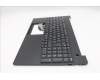 Lenovo 5M11S10320 C-Cover with keyboard, Bulgarian, Black, UK