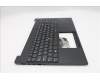 Lenovo 5M11S10320 C-Cover with keyboard, Bulgarian, Black, UK