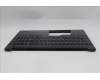 Lenovo 5M11S10346 C-Cover with keyboard, Arabic, Black, Backlight, US