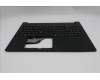 Lenovo 5M11S10349 C-Cover with keyboard, Belgian, Black, Backlight, UK