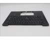 Lenovo 5M11S15564 C-Cover with keyboard, Arabic, Black, Backlight, US