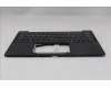 Lenovo 5M11S15567 C-Cover with keyboard, Belgian, Black, Backlight, UK