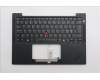 Lenovo 5M11S15633 C-Cover with keyboard, Nordic, Black, Backlight, UK