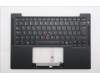 Lenovo 5M11S15635 C-Cover with keyboard, Portuguese, Black, Backlight, UK