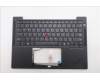 Lenovo 5M11S15675 C-Cover with keyboard, Arabic, Black, Backlight, WWAN, US
