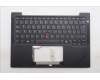 Lenovo 5M11S15678 C-Cover with keyboard, Belgian, Black, Backlight, WWAN, UK