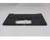 Lenovo 5M11S15678 C-Cover with keyboard, Belgian, Black, Backlight, WWAN, UK