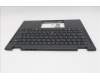 Lenovo 5M11S15993 C-Cover with keyboard, UK English, Black, Backlight, UK