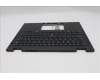 Lenovo 5M11S16117 C-Cover with keyboard, Swedish/Finnish, Black, Backlight, WWAN, UK