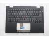 Lenovo 5M11S16141 C-Cover with keyboard, UK English, Black, Backlight, WWAN, UK