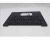 Lenovo 5M11S16157 C-Cover with keyboard, Arabic, Black, Backlight, US