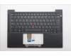 Lenovo 5M11S16169 C-Cover with keyboard, Bulgarian, Black, Backlight, UK