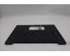 Lenovo 5M11S16229 C-Cover with keyboard, Japanese, Black, Backlight, JP