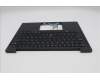 Lenovo 5M11S16331 C-Cover with keyboard, Danish, Black, Backlight, WWAN, UK