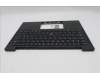 Lenovo 5M11S16409 C-Cover with keyboard, Spanish, Black, Backlight, WWAN, UK