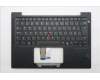 Lenovo 5M11S16417 C-Cover with keyboard, Switzerland, Black, Backlight, WWAN, UK