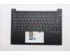 Lenovo 5M11S26780 C-Cover with keyboard, Swedish/Finnish, Black, UK