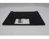 Lenovo 5M11S26922 C-Cover with keyboard, Japanese, Black, Backlight, JP