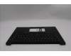 Lenovo 5M11S26964 C-Cover with keyboard, Estonian, Black, Backlight, UK