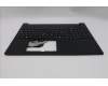 Lenovo 5M11S26997 C-Cover with keyboard, Norwegian, Black, UK