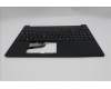 Lenovo 5M11S26999 C-Cover with keyboard, Portuguese, Black, UK