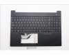 Lenovo 5M11S27098 C-Cover with keyboard, Switzerland, Black, Backlight, UK