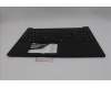 Lenovo 5M11S27099 C-Cover with keyboard, Switzerland, Black, Backlight, UK