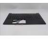 Lenovo 5M11S27107 C-Cover with keyboard, US English Euro, Black, Backlight, US