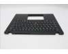 Lenovo 5M11S33640 C-Cover with keyboard, Italian, Black, Non-Backlight, Heat Staking, UK