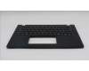 Lenovo 5M11S33721 C-Cover with keyboard, Norwegian, Black, Backlight, Heat Staking, UK