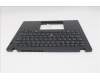 Lenovo 5M11S33737 C-Cover with keyboard, Swedish/Finnish, Black, Backlight, Heat Staking, UK