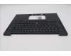 Lenovo 5M11S37557 C-Cover with keyboard, Estonian, Black, Backlight, WWAN, UK