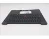 Lenovo 5M11S37651 C-Cover with keyboard, Korean, Black, Backlight, WWAN, US