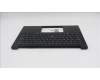 Lenovo 5M11S53753 C-Cover with keyboard, Belgian, Black, Backlight, UK