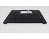 Lenovo 5M11S53763 C-Cover with keyboard, French, Black, Backlight, US