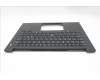 Lenovo 5M11T54299 C-Cover with keyboard, Nordic, Black, Backlight, UK