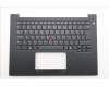 Lenovo 5M11T54319 C-Cover with keyboard, Swedish/Finnish, Black, Backlight, UK