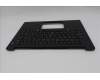 Lenovo 5M11T54379 C-Cover with keyboard, Czech Slovakian, Black, Backlight, Smart Card Reader, UK