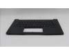 Lenovo 5M11T55191 C-Cover with keyboard, Slovenian, Black, Backlight, Smart Card Reader, UK