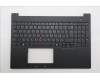 Lenovo 5M11T55247 C-Cover with keyboard, Bulgarian, Black, Backlight, Number Pad, UK