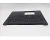 Lenovo 5M11T55301 C-Cover with keyboard, Norwegian, Black, Backlight, Number Pad, UK