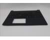 Lenovo 5M11T55367 C-Cover with keyboard, Danish, Black, Backlight, WWAN, Number Pad, UK