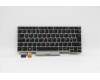 Lenovo 5N20V43624 Interne Tastatur, Dänisch, silber, Hintergrundbeleuchtung