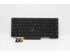 Lenovo 5N20V44195 Keyboard Internal, Spanish LA, Black, Backlight, UK