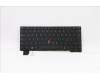 Lenovo 5N21A21824 Keyboard Internal, Italian, Black, Backlight, UK