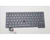 Lenovo 5N21D68363 Keyboard Internal, Portuguese, BackLight, Grey, UK