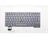 Lenovo 5N21D68367 Keyboard Internal, Swiss, BackLight, Grey, UK