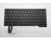 Lenovo 5N21M37916 Keyboard Internal, Bulgarian, Black, Backlight, UK